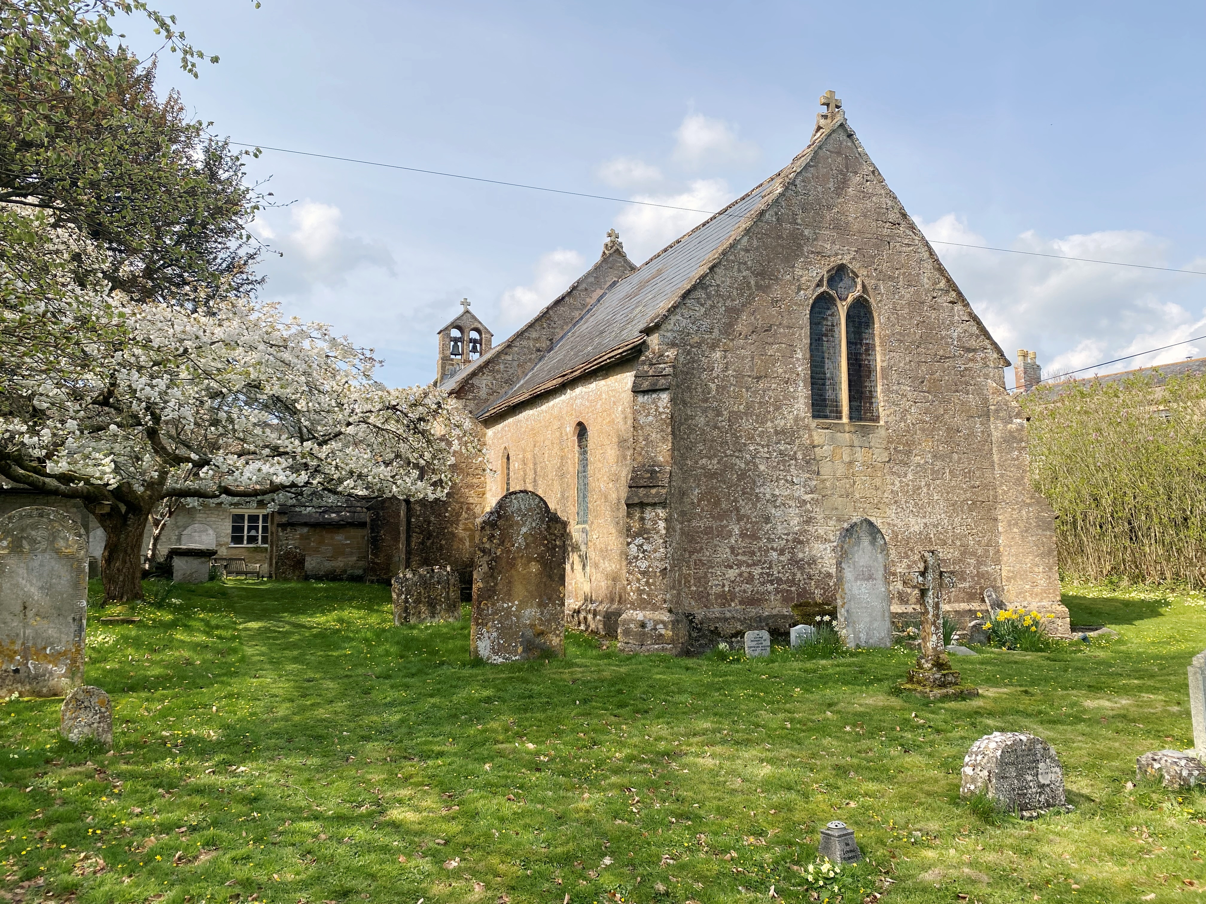 outside of All Saints Church